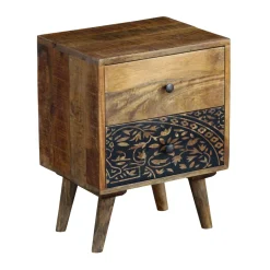 Nachttisch Holz Vintage AUSTIN