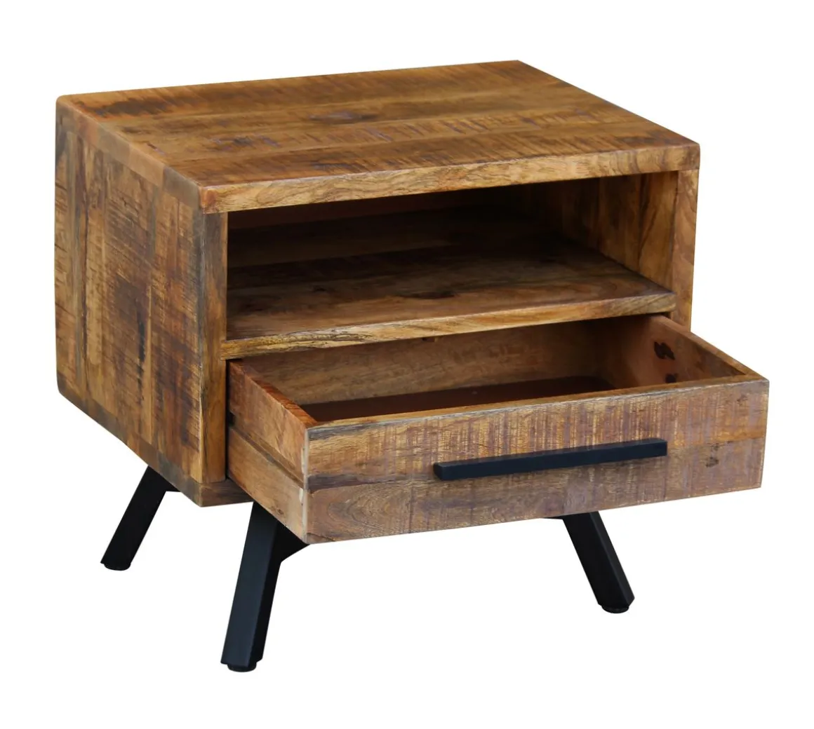 Nachttisch Holz Vintage JACOB