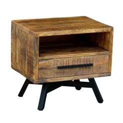 Nachttisch Holz Vintage JACOB