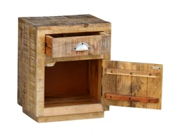 Nachttisch Holz Vintage SHEERAN 40 x 50 cm