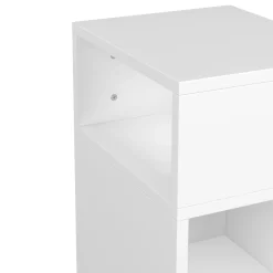 Nachttisch KLAUDIA 2er Set weiss