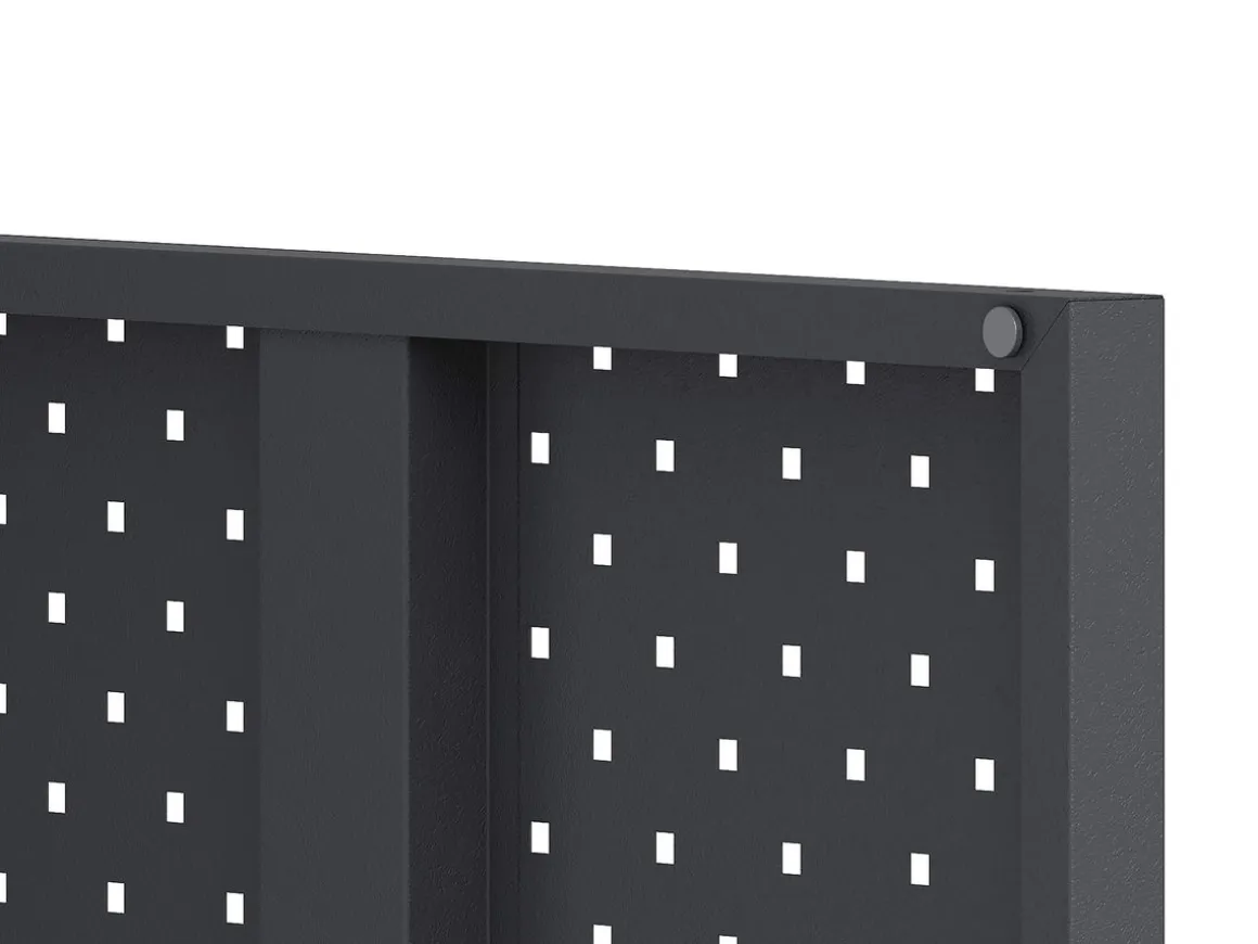 Nachttisch Metall AMET 40 x 76 cm schwarz
