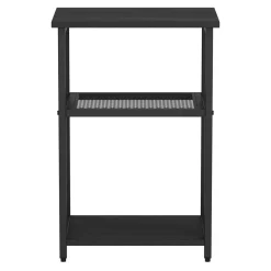 Nachttisch Metall STAN 39 x 59 cm schwarz