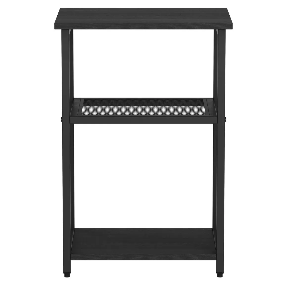 Nachttisch Metall STAN 39 x 59 cm schwarz