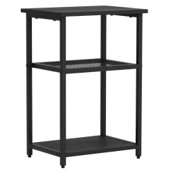 Nachttisch Metall STAN 39 x 59 cm schwarz