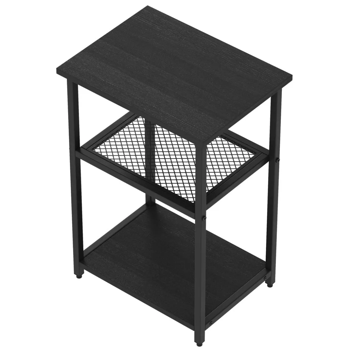 Nachttisch Metall STAN 39 x 59 cm schwarz