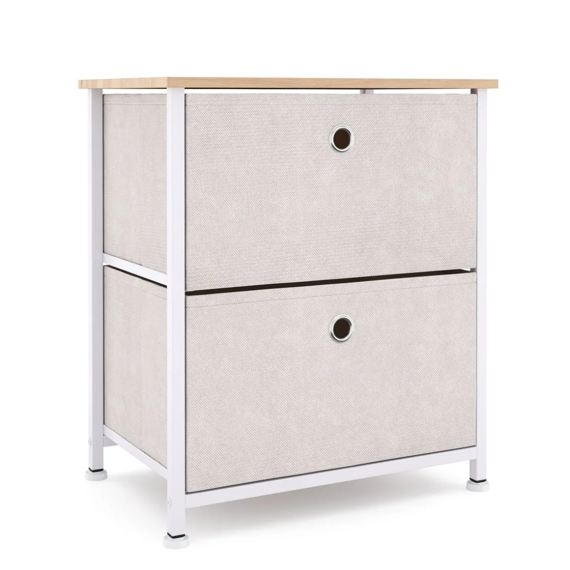 Nachttisch MIKA beige