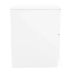 Nachttisch SENA 40 x 50 cm weiss