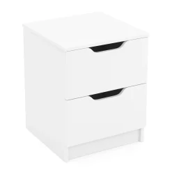 Nachttisch SENA 40 x 50 cm weiss