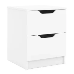 Nachttisch SENA 40 x 50 cm weiss