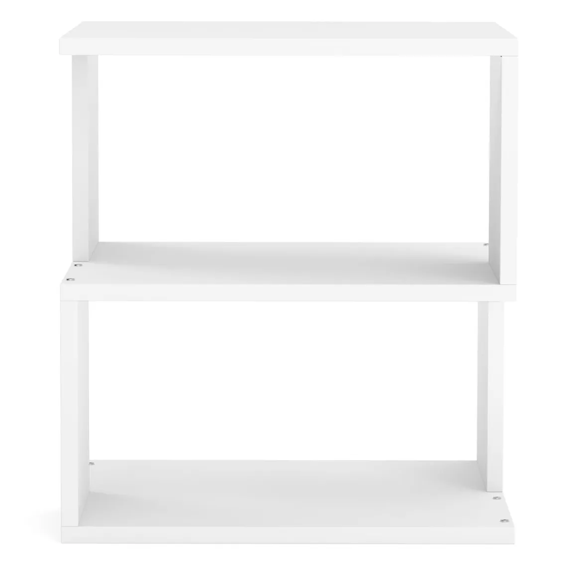 Nachttisch SOVIE 40 x 45 cm 2er Set weiss