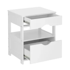 Nachttisch SUZI 45 x 55 cm weiss