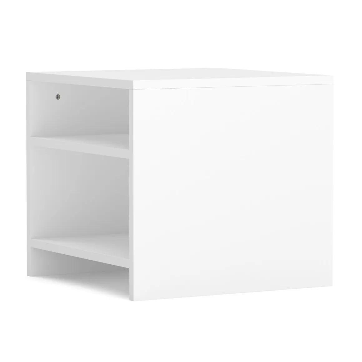 Nachttisch VELIE 40 x 40 cm weiss