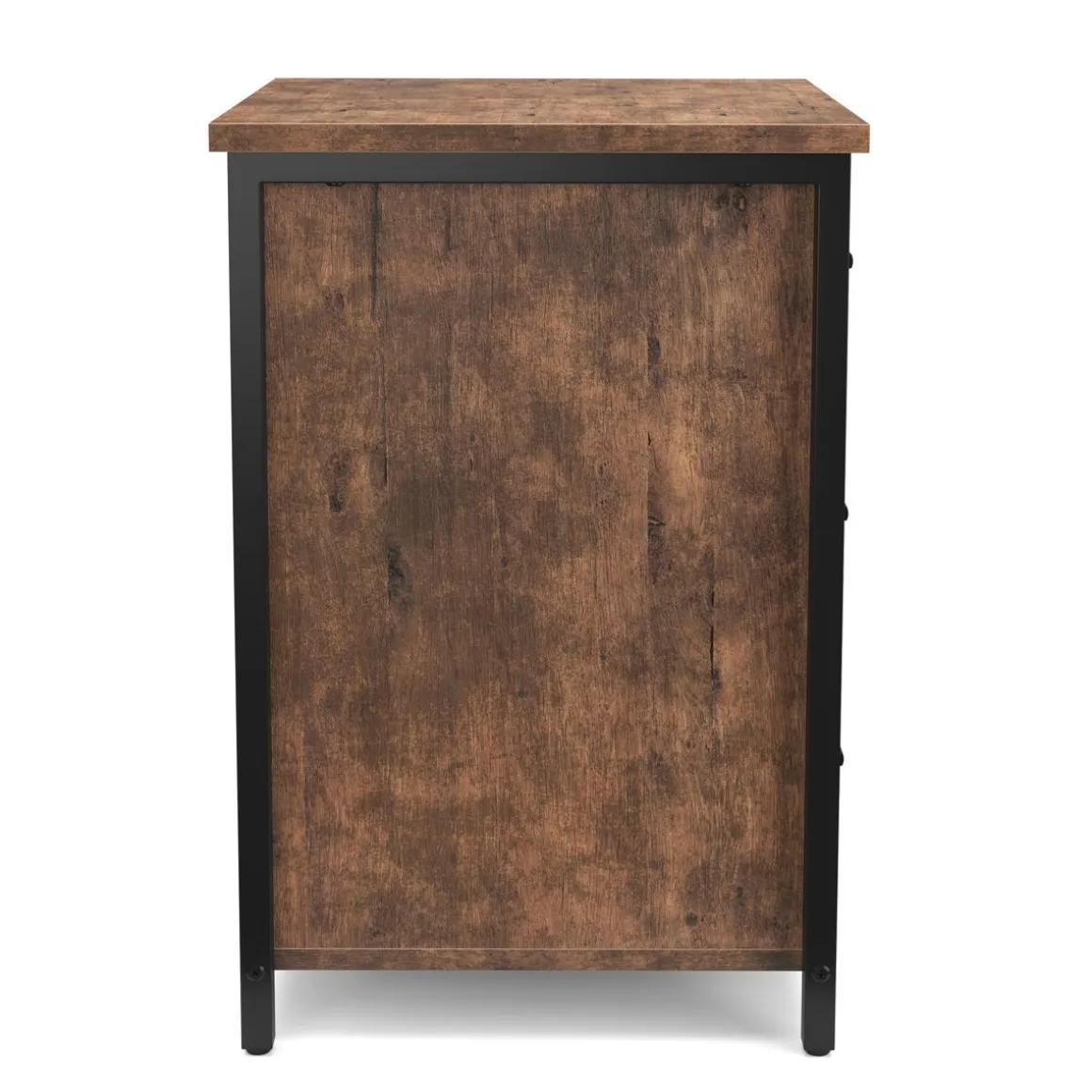 Nachttisch Vintage BONITA 40 x 60 cm mit 3 Schubladen