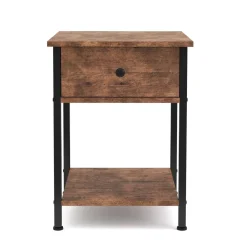 Nachttisch Vintage BONITA 40 x 55 cm mit 1 Schublade