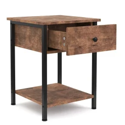 Nachttisch Vintage BONITA 40 x 55 cm mit 1 Schublade