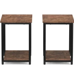 Nachttisch Vintage BONITA 39 x 50 cm 2er Set