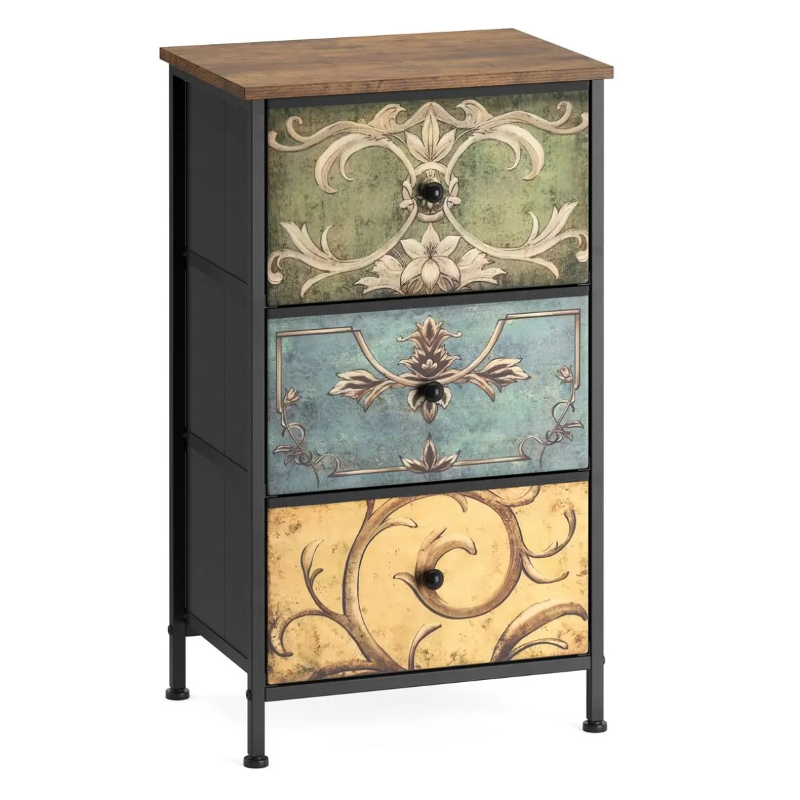 Nachttisch Vintage FIORELLA 42 x 72 cm