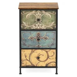 Nachttisch Vintage FIORELLA 42 x 72 cm