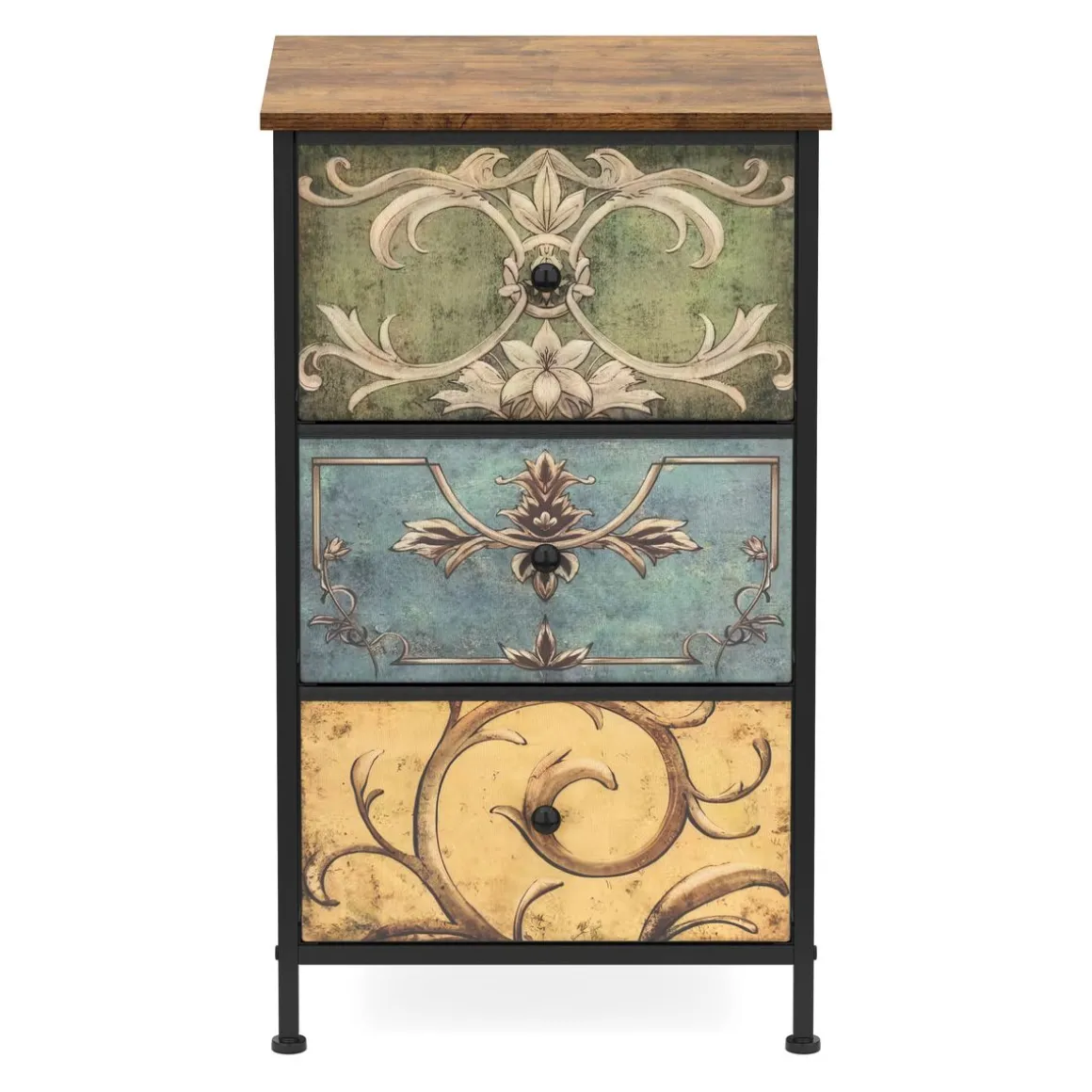 Nachttisch Vintage FIORELLA 42 x 72 cm