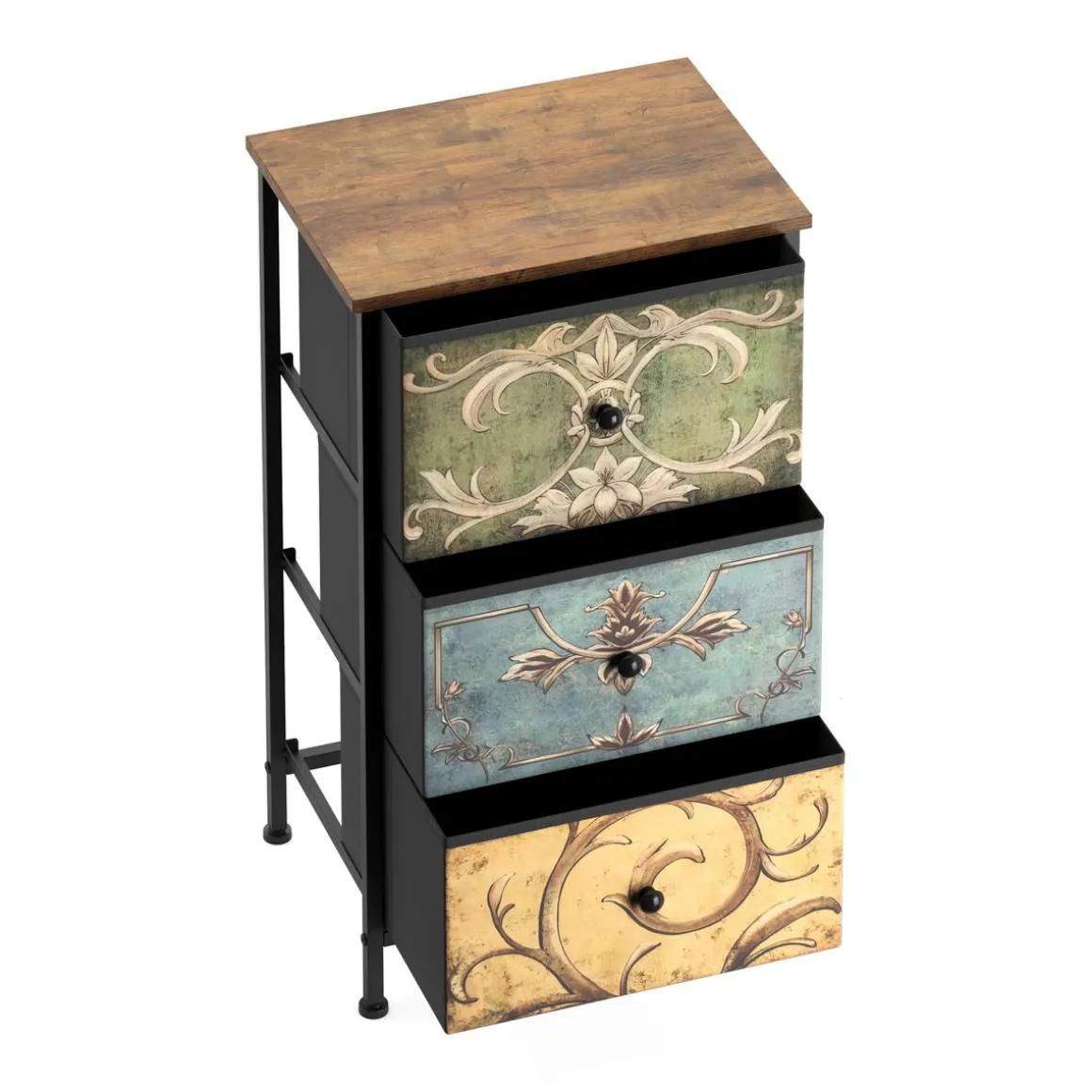 Nachttisch Vintage FIORELLA 42 x 72 cm