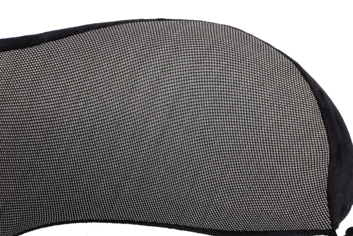 Nackenkissen schwarz/grau