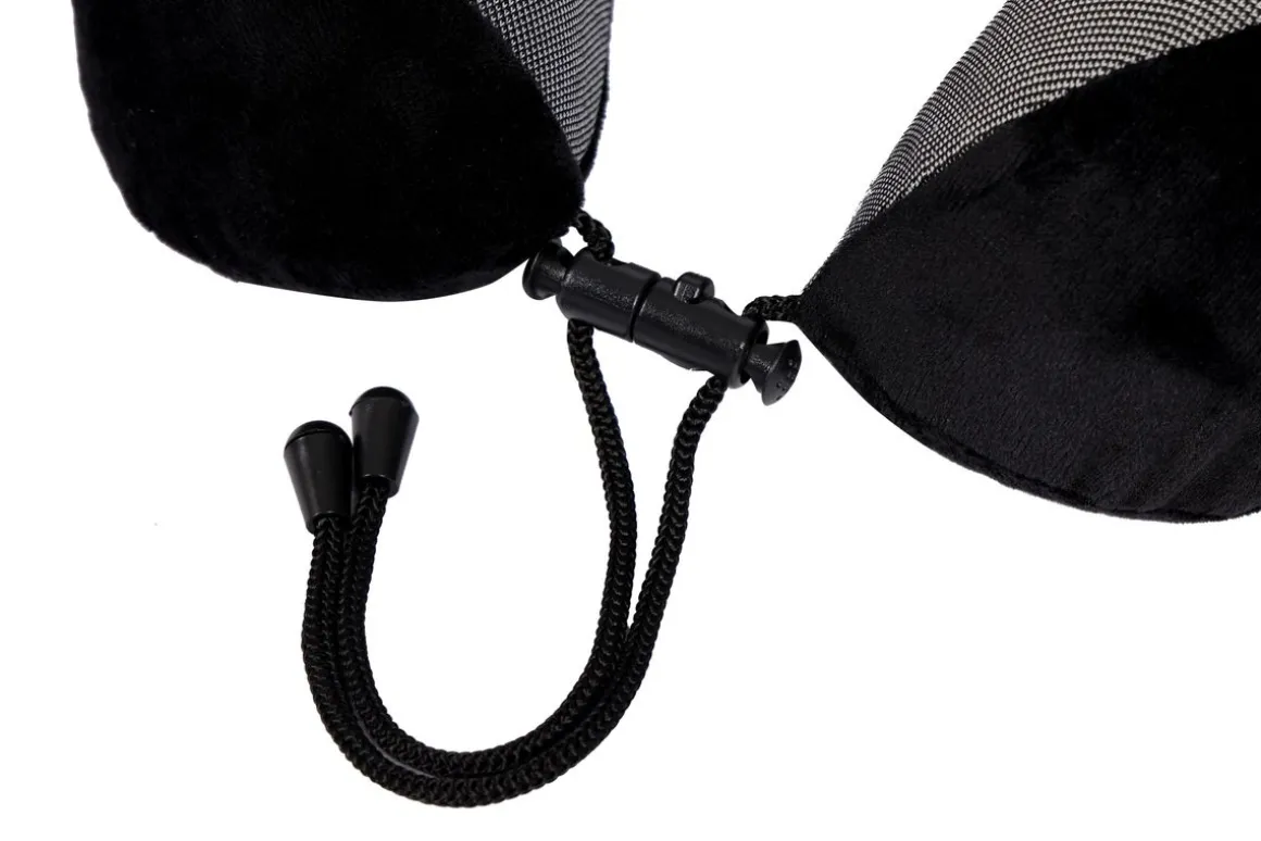 Nackenkissen schwarz/grau