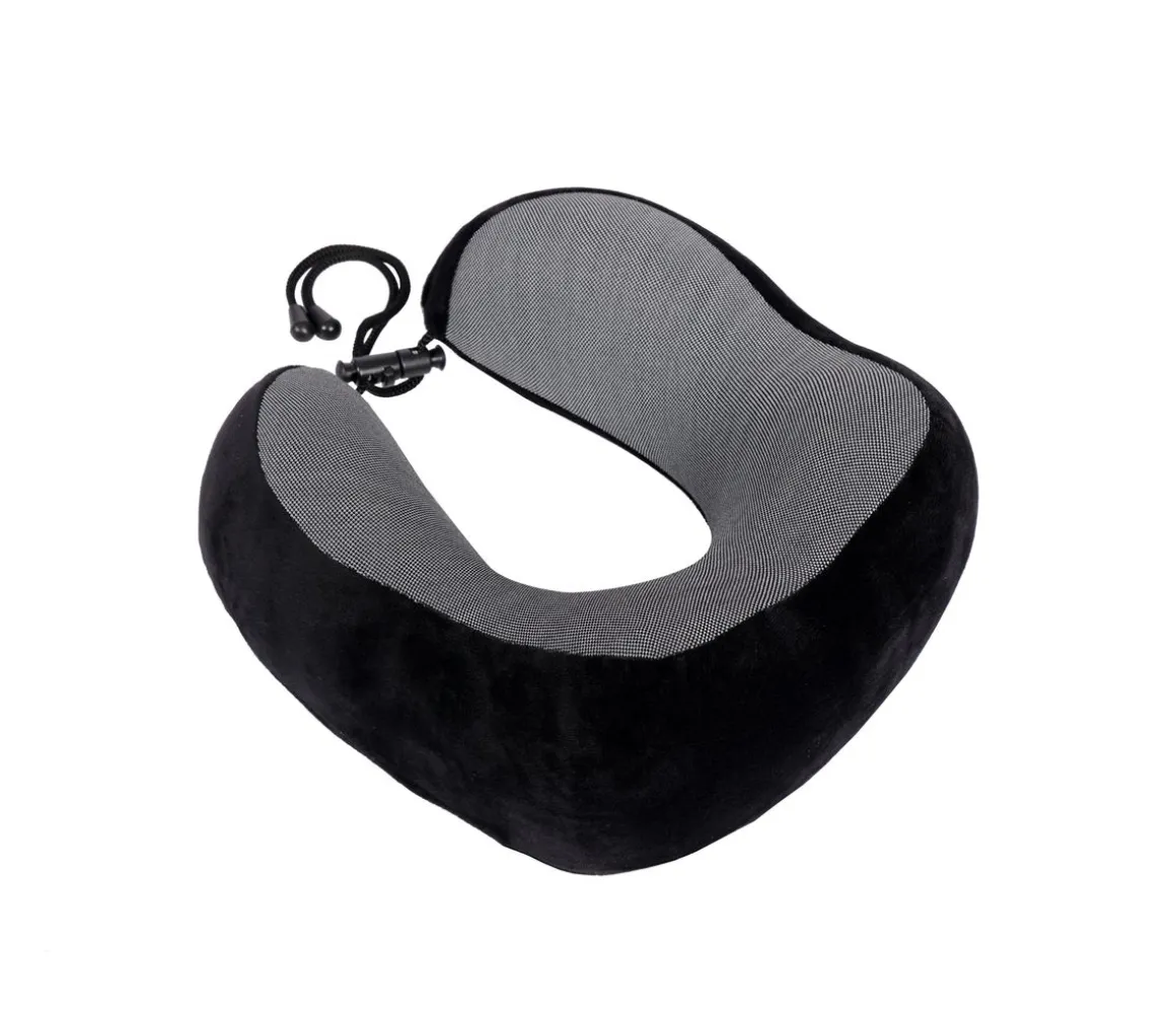 Nackenkissen schwarz/grau