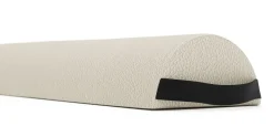 Nackenrolle halbrund 66 cm beige