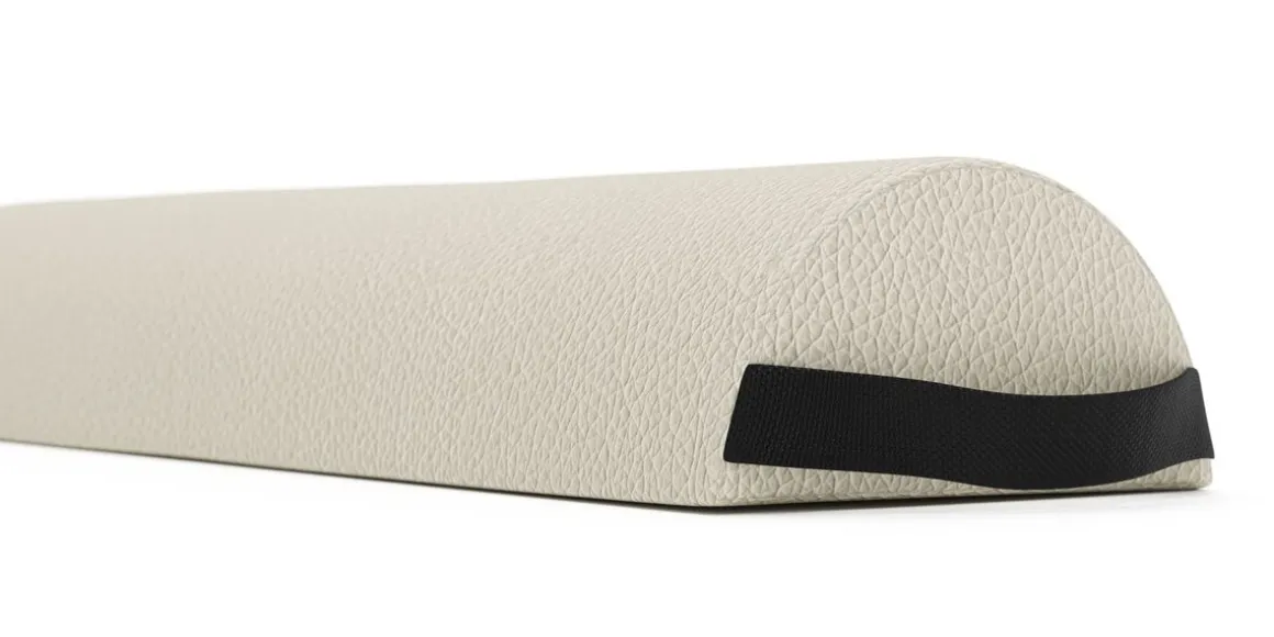Nackenrolle halbrund 66 cm beige