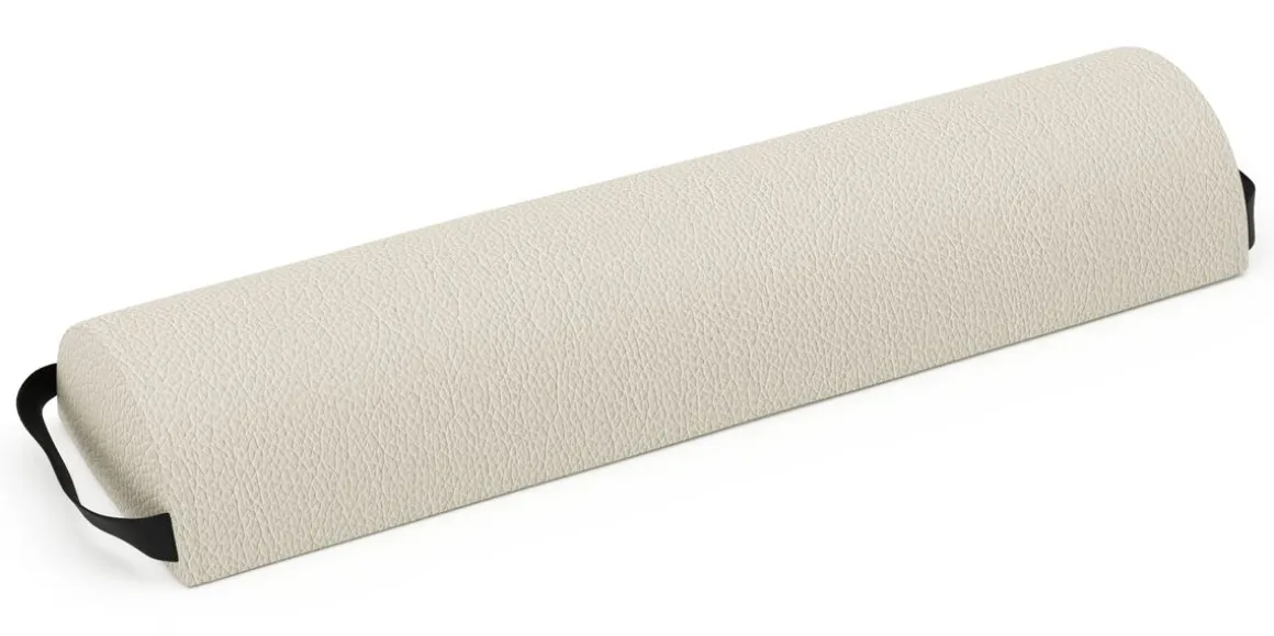Nackenrolle halbrund 66 cm beige