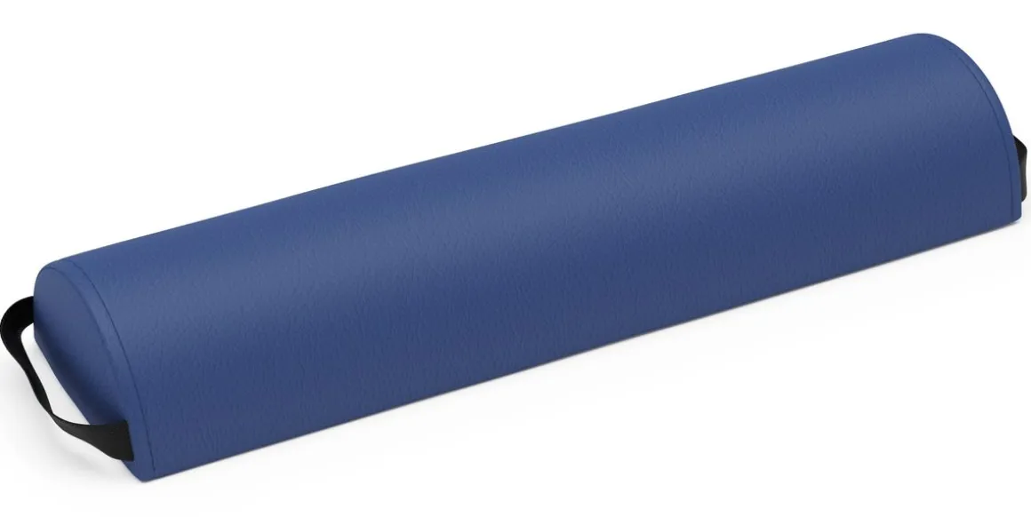 Nackenrolle halbrund 66 cm blau