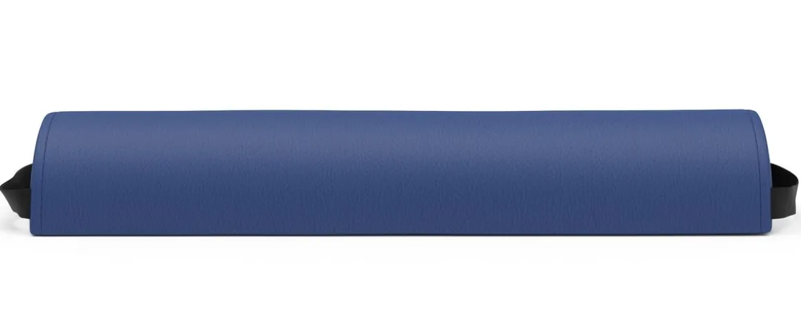 Nackenrolle halbrund 66 cm blau