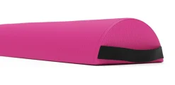 Nackenrolle halbrund 66 cm pink