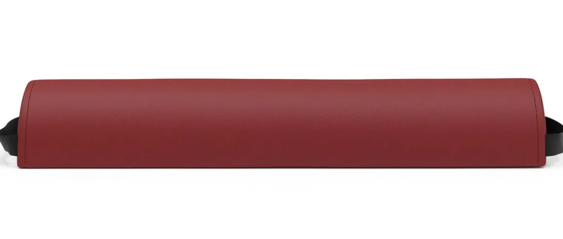 Nackenrolle halbrund 66 cm rot
