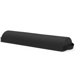 Nackenrolle halbrund 66 cm schwarz