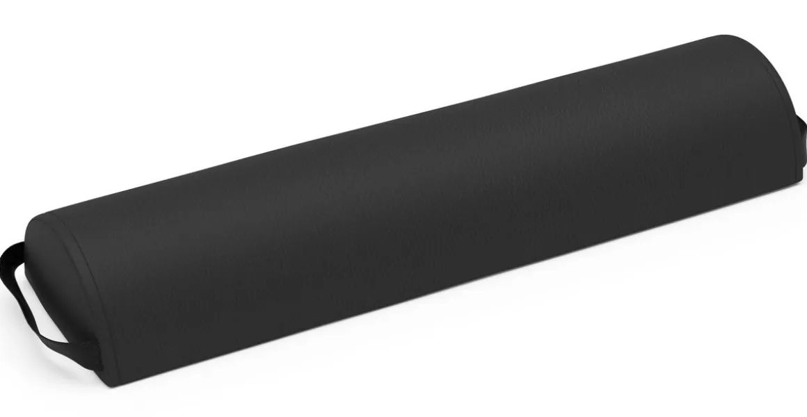 Nackenrolle halbrund 66 cm schwarz