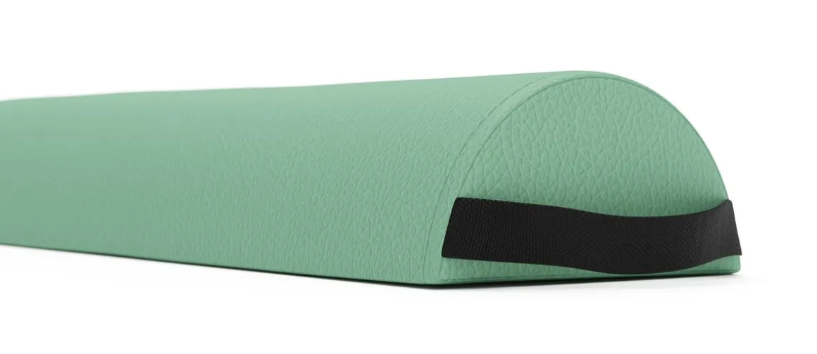 Nackenrolle halbrund 66 cm türkis