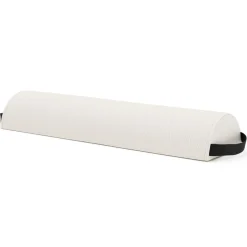 Nackenrolle halbrund 66 cm weiss