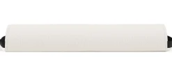 Nackenrolle halbrund 66 cm weiss