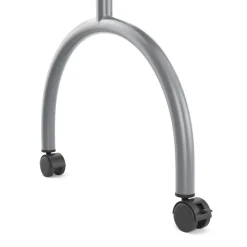 Nageltisch faltbar mit Rollen 98 x 77 x 44 cm weiss