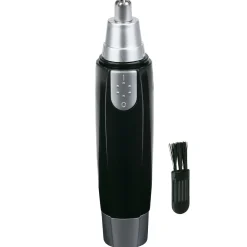 Nasenhaartrimmer 13 cm schwarz/grau