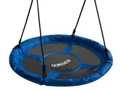 Nestschaukel 100 cm blau/schwarz
