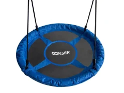 Nestschaukel 110 cm blau/schwarz