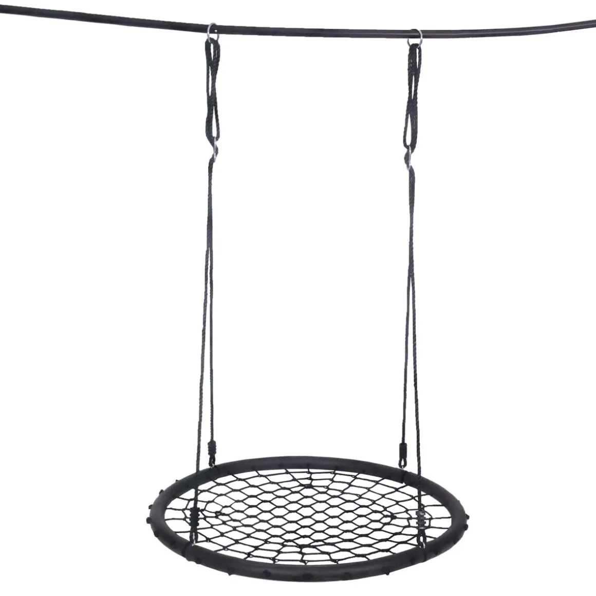 Nestschaukel 100 cm schwarz