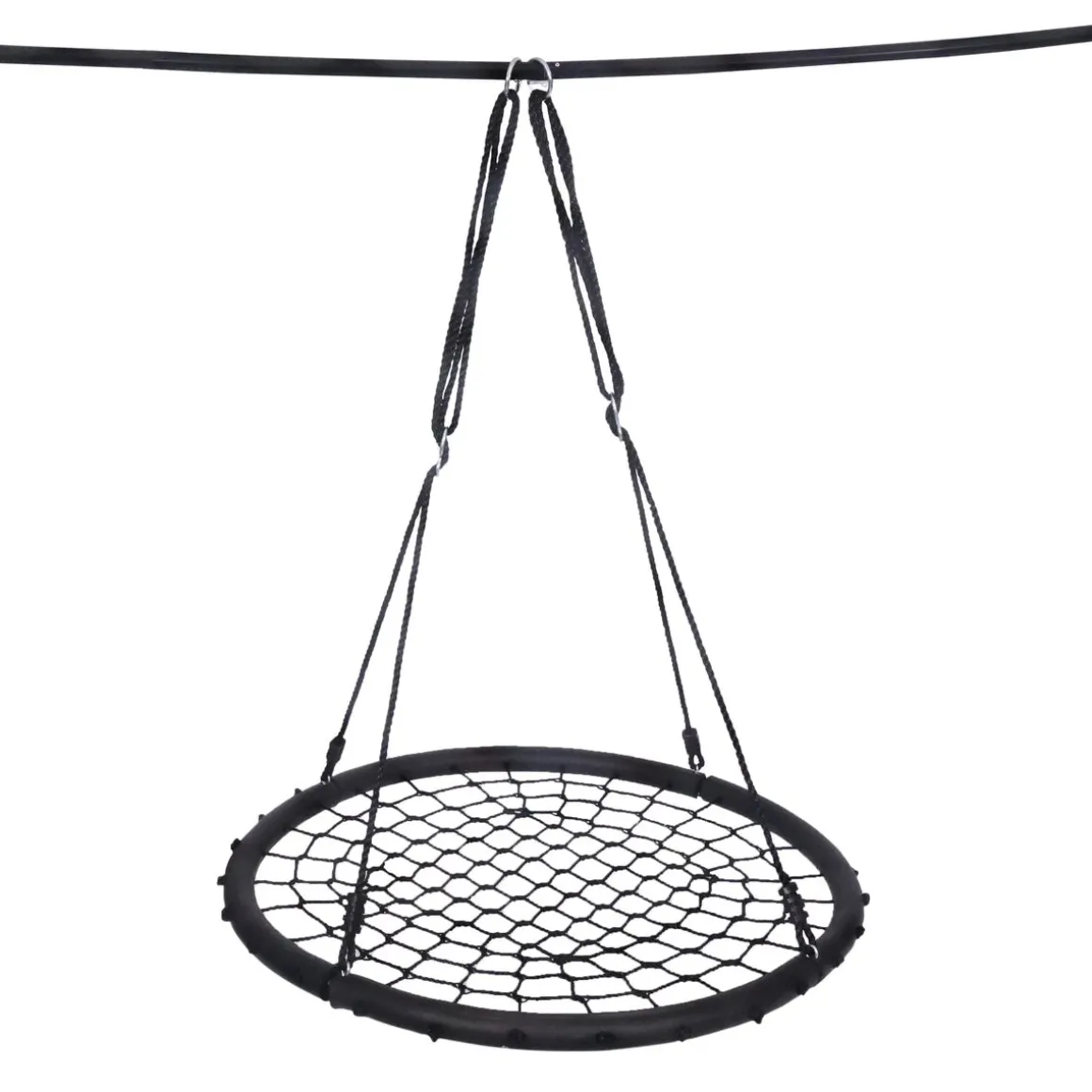 Nestschaukel 100 cm schwarz