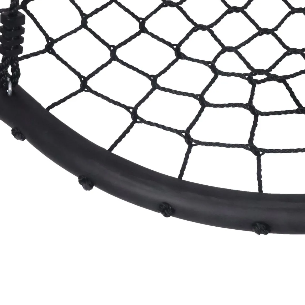 Nestschaukel 100 cm schwarz