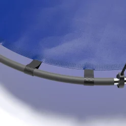Nestschaukel rund 120 cm blau/schwarz