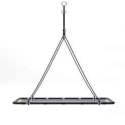 Nestschaukel 118 x 80 cm blau/schwarz