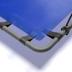 Nestschaukel 118 x 80 cm blau/schwarz
